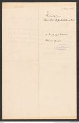 k.k. naturhistorisches Hofmuseum, Intendanzakten 1885-1896 (Hauer), Aktenzahl Z.266/1888, Seite 4